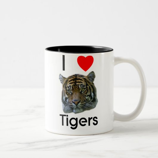 Tasse Tiger der Liebe I (Rechts)