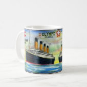 Tasse titanisch und Schwesterschiff olympisch (Vorderseite Links)