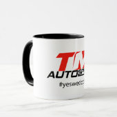 Tasse TM Autosports! (Vorderseite Links)
