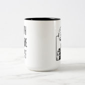 Tasse 'Tod vor Entkoffeiniert' 450ml (Mittel)