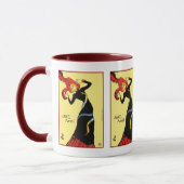 Tasse: Toulouse Lautrec - Jane Avril Tasse (Links)