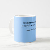 Tasse - Training, zum nichts zu tun (Vorderseite Links)