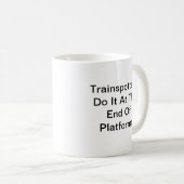 Tasse: Trainspotters Kaffeetasse (VorderseiteRechts)