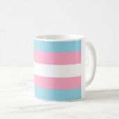 Tasse "Transgender Flag" (VorderseiteRechts)