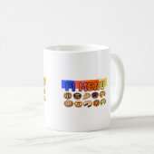 Tasse Trendy Pi-Menü Kaffeetasse – Lustiger Mathe- (VorderseiteRechts)