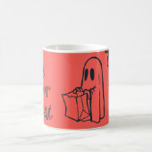 Tasse Trick oder Treat Friendly Ghost Orange (Mittel)