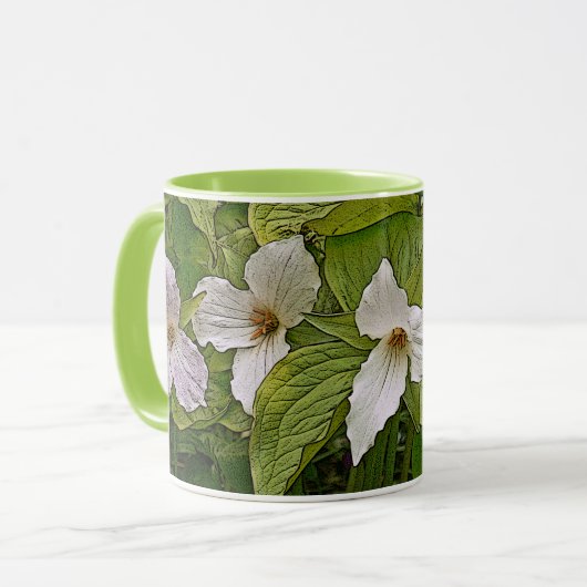 Tasse "TRILLIUM" (Vorderseite Links)