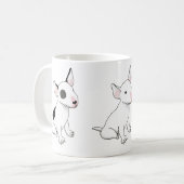 Tasse - Trio der Jungtiere der Bullen (Vorderseite Links)