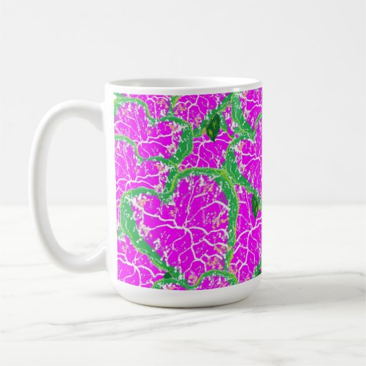 Tasse: Tropicle Pflanze Kaffeetasse (Links)