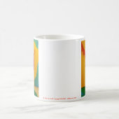 Tasse: "Tropischer Punkt " Kaffeetasse (Mittel)
