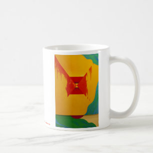 Tasse: "Tropischer Punkt " Kaffeetasse