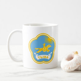 Tasse Tuvan Wappen und Instrumente