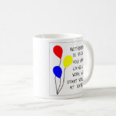 Tasse über das Ruhestand (VorderseiteRechts)