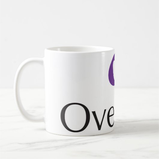 Tasse über der Oberfläche (weiß) (Links)