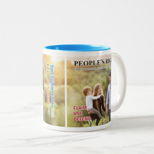 Tasse über die Rechte der Menschen #2 (VorderseiteRechts)