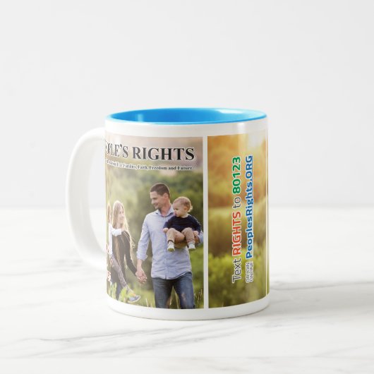 Tasse über die Rechte der Menschen #2 (Vorderseite Links)