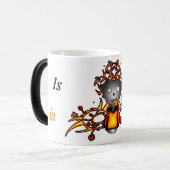 Tasse überrascht Schwangerschaft (Vorderseite Links)