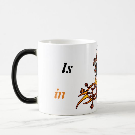 Tasse überrascht Schwangerschaft (Links)