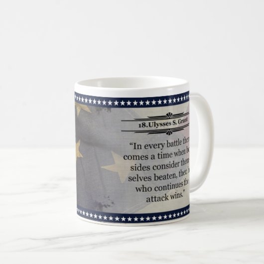 Tasse Ulysses S. Grant Historical (VorderseiteRechts)