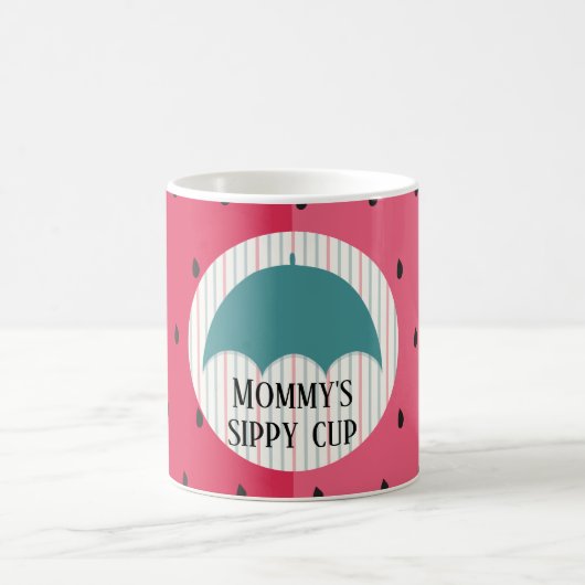 Tasse "Umbrella Watermelon" Mommys Sippy Cup (Mittel)