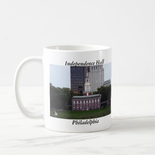 Tasse Unabhängigkeits-Halls Philadelphia (Links)
