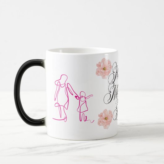 Tasse und Aufnahmen zum Muttertag (Links)