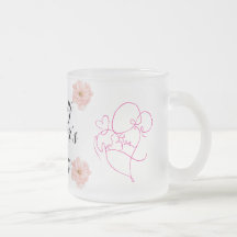 Tasse und Aufnahmen zum Muttertag