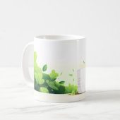 Tasse und Blätter (Vorderseite Links)