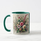 Tasse und Blume Tasse (Links)