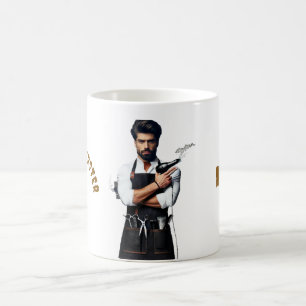 Tasse und Cup zum Thema Barber