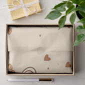 Tasse und Dampf im Doodle-Stil Seidenpapier (Geschenk)