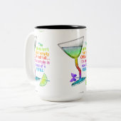 TASSE UND KUPPEN - GLAS HALBVOLL (Vorderseite Links)