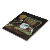 Tasse- und Rasierpinsel Fliese (Seite)