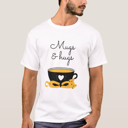 Tasse und Schläger: T-Shirt (Vorderseite)