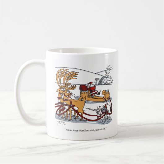 Tasse Unicorn Rentier (Links)