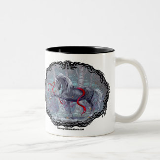 Tasse - Unicorn-Schnee-Vogel