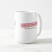 Tasse "Unter neuer Leitung" (VorderseiteRechts)