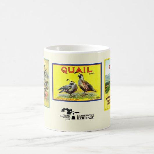 Tasse - Upland CA - Fruchtkäfigkennzeichnungen (Mittel)