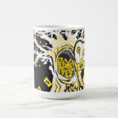 Tasse – Urban Tree Owl & Wealth Surreal Pop-Art (Mittel)