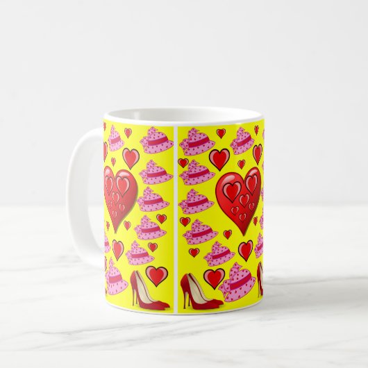 Tasse Valentine (Vorderseite Links)