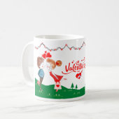 Tasse Valentinstag (Vorderseite Links)
