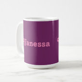 Tasse Vanessa (Vorderseite Links)