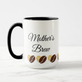 Tasse-Vater-Kaffee-Tasse der Mutter Tasse (Links)