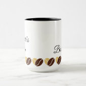 Tasse-Vater-Kaffee-Tasse der Mutter Tasse (Zentrum)