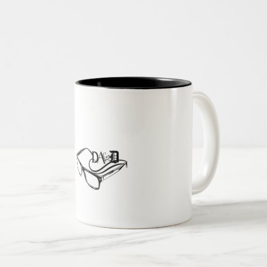 Tasse "Vater" optische Illusion Tasse - Eine beson (VorderseiteRechts)