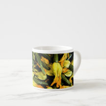 Tasse Venedigs zu Hause - Zucchini-Blumen