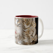 Tasse "venezianische Masken" (VorderseiteRechts)