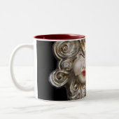 Tasse "venezianische Masken" (Links)
