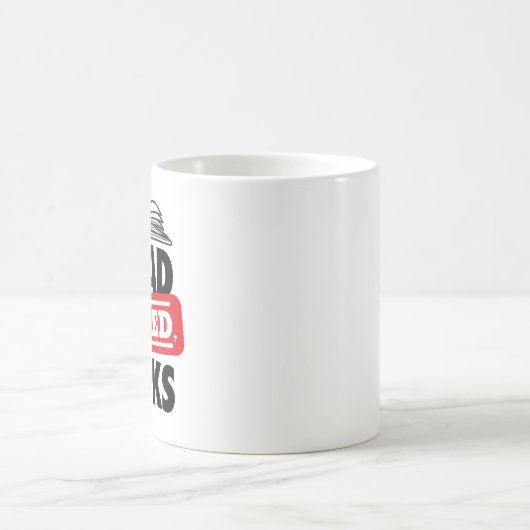 Tasse verbotene Bücher lesen (Mittel)