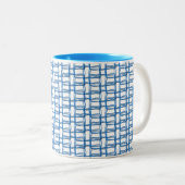 Tasse - Verdrahtet in Aqua (VorderseiteRechts)